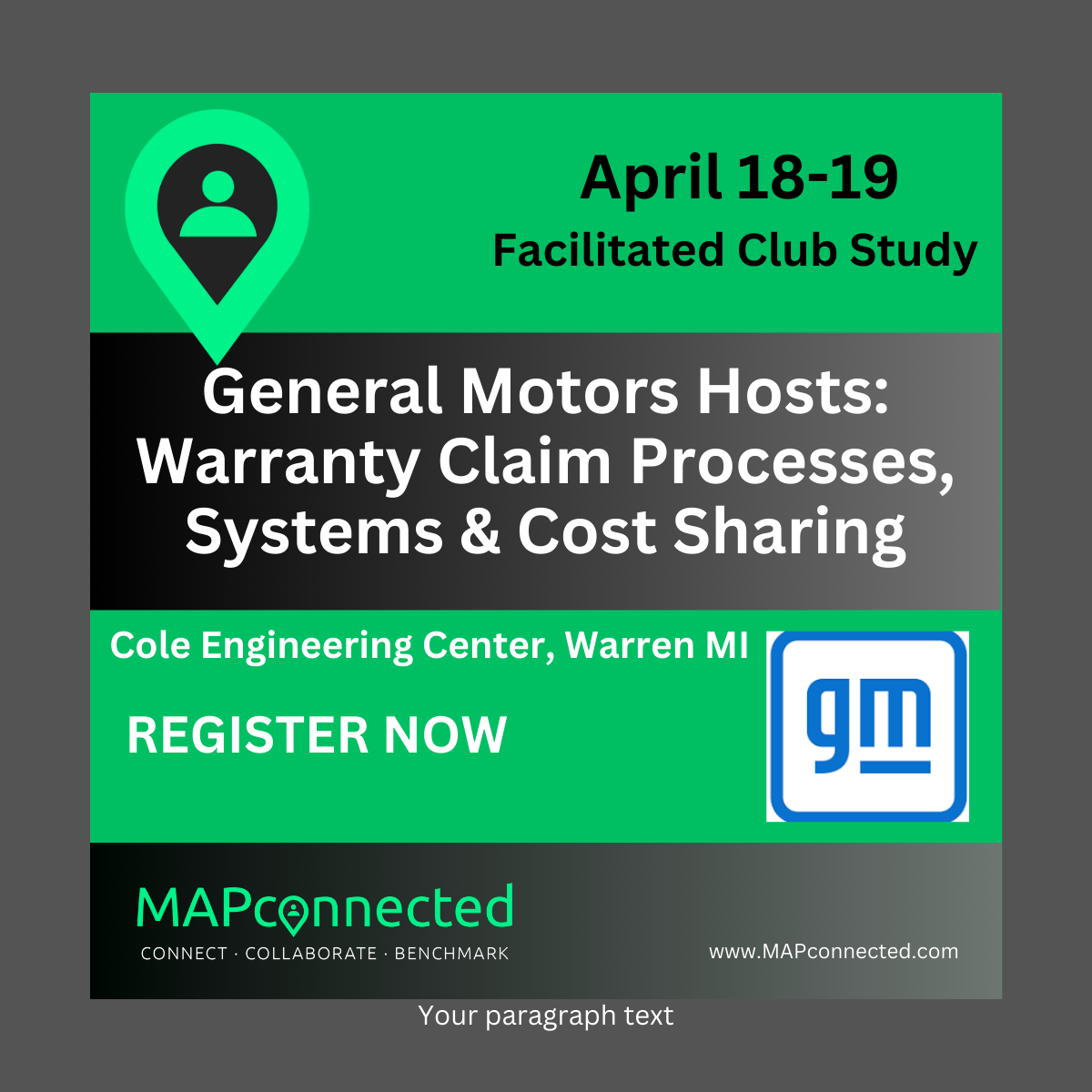 GM April Club Study