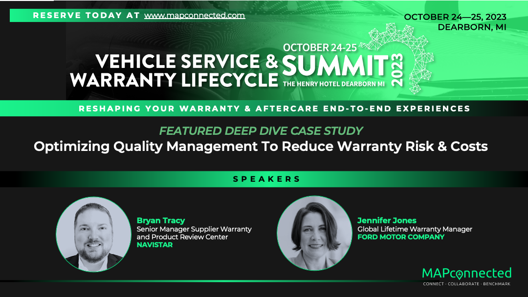Optimizing Quality Management To Reduce Warranty Risk & Costs